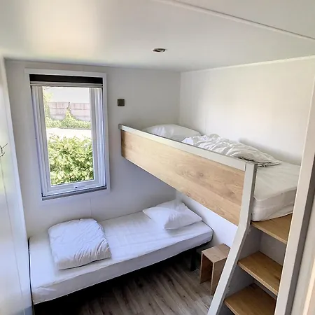 Mobil-Home 35M², 3 Chambres, Terrasse Couverte, Piscine Chauffee, A 200M De La Plage, Jullouville - Fr-1-361A-6 Jullouville-les-Pins