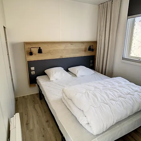 Mobil-Home 35M², 3 Chambres, Terrasse Couverte, Piscine Chauffee, A 200M De La Plage, Jullouville - Fr-1-361A-6 Feriehus Jullouville-les-Pins