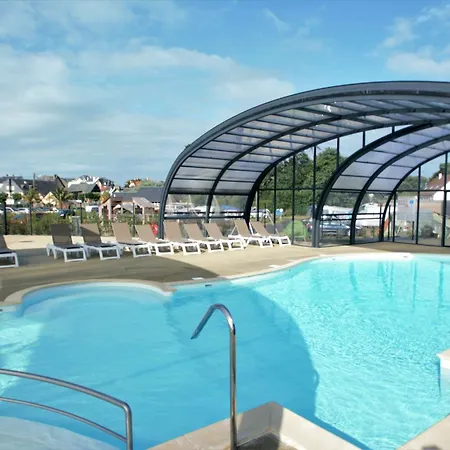 Mobil-Home 35M², 3 Chambres, Terrasse Couverte, Piscine Chauffee, A 200M De La Plage, Jullouville - Fr-1-361A-6 Dom wakacyjny